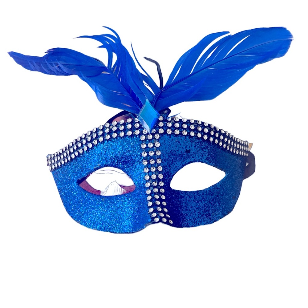 Party mask blue